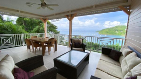 Ti Plage, Superbe villa mitoyenne T4 avec sublime vue mer